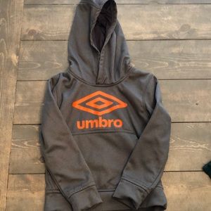 Gray Umbro hoodie XS